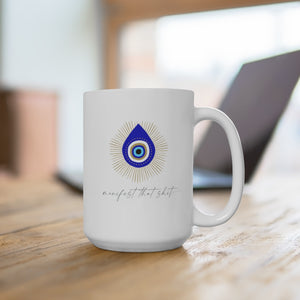 
                  
                    Load image into Gallery viewer, Manifest Evil Eye Lucky Mug
                  
                