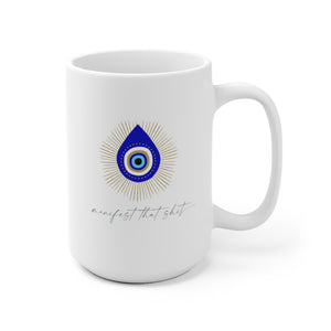 
                  
                    Load image into Gallery viewer, Manifest Evil Eye Lucky Mug
                  
                