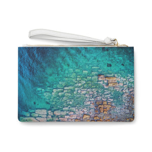 
                  
                    Load image into Gallery viewer, Aerial Photography Ocean - Clutch Bag
                  
                