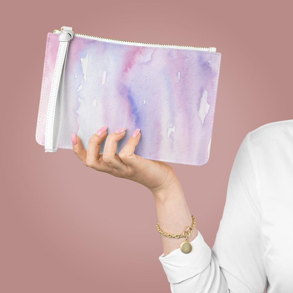 
                  
                    Load image into Gallery viewer, Pink Watercolor - Clutch Bag
                  
                